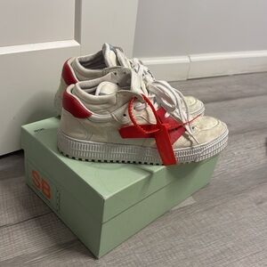 Off white sneakers